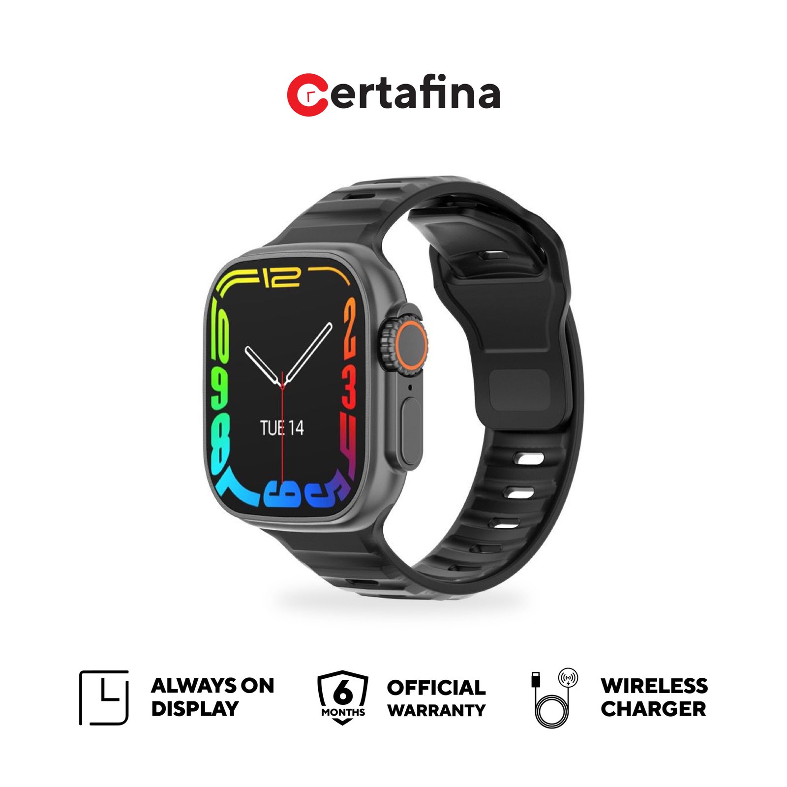 DT8 Ultra Smartwatch - Certafina Indonesia